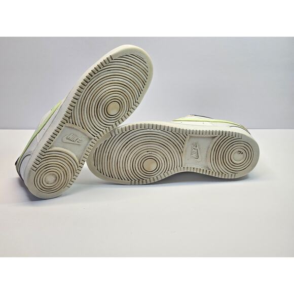 Nike Court Vision Low Womens Shoes, Sneakers, Size 8, Summit White/ Barely Volt - Picture 6 of 8